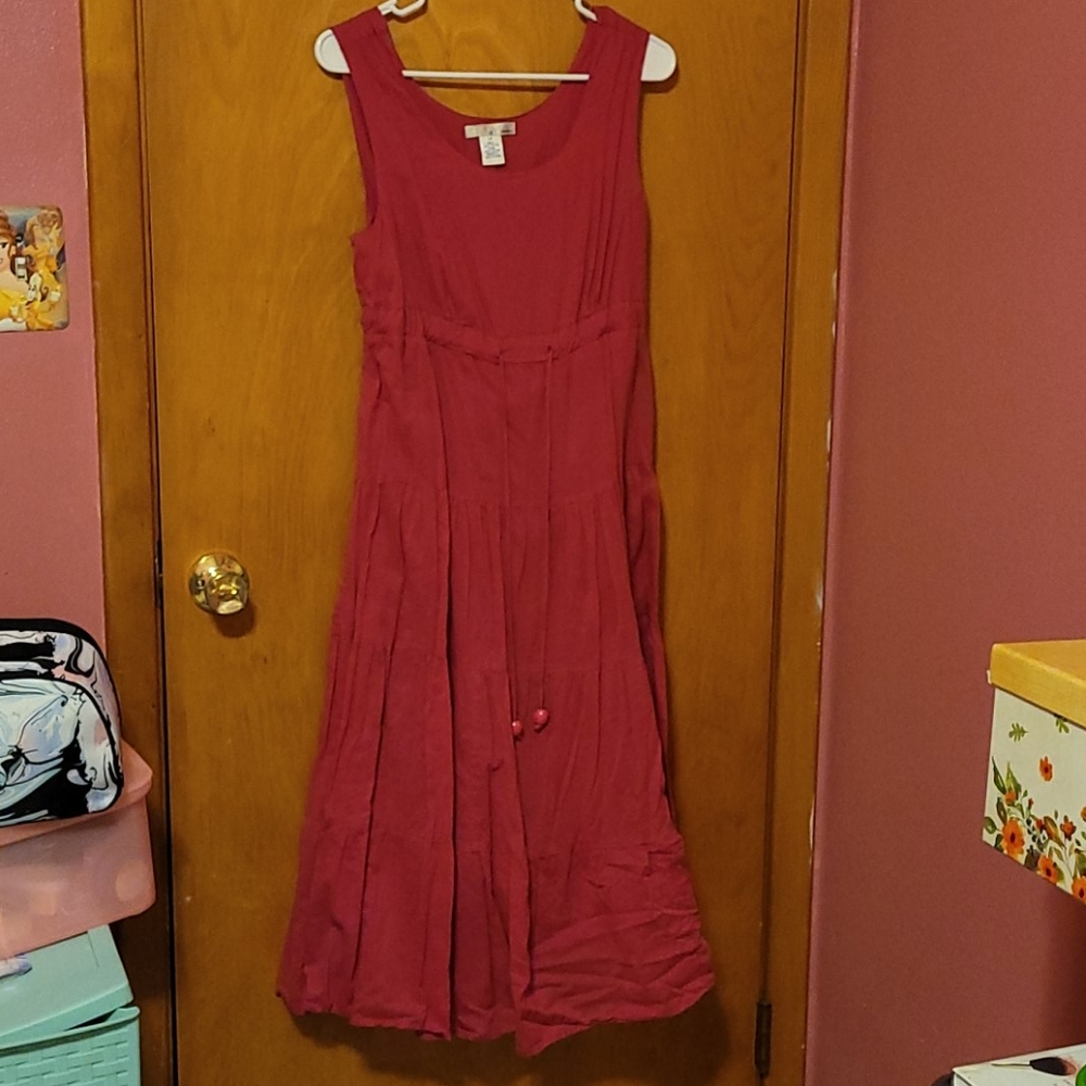 Pink dress
